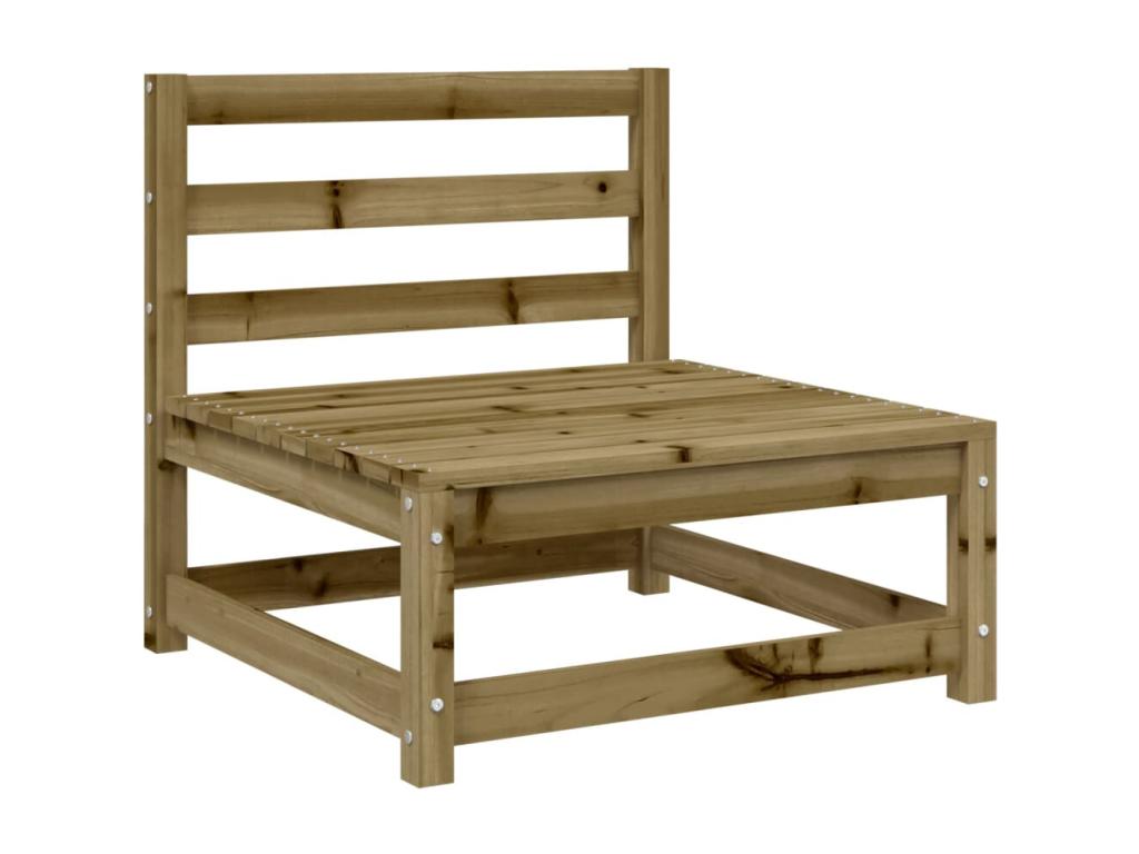 Pine Wood, Outdoor Furniture Set, Brown