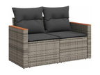 Woven Resin, Outdoor Furniture Set, Gray