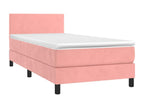 Velvet, Bed Base, White