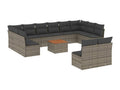 Woven Resin, Outdoor Furniture Set, Gray