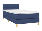Fabric, Bed Base, 90 X 200 cm, Blue
