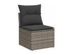 Woven Resin, Outdoor Furniture Set, Gray