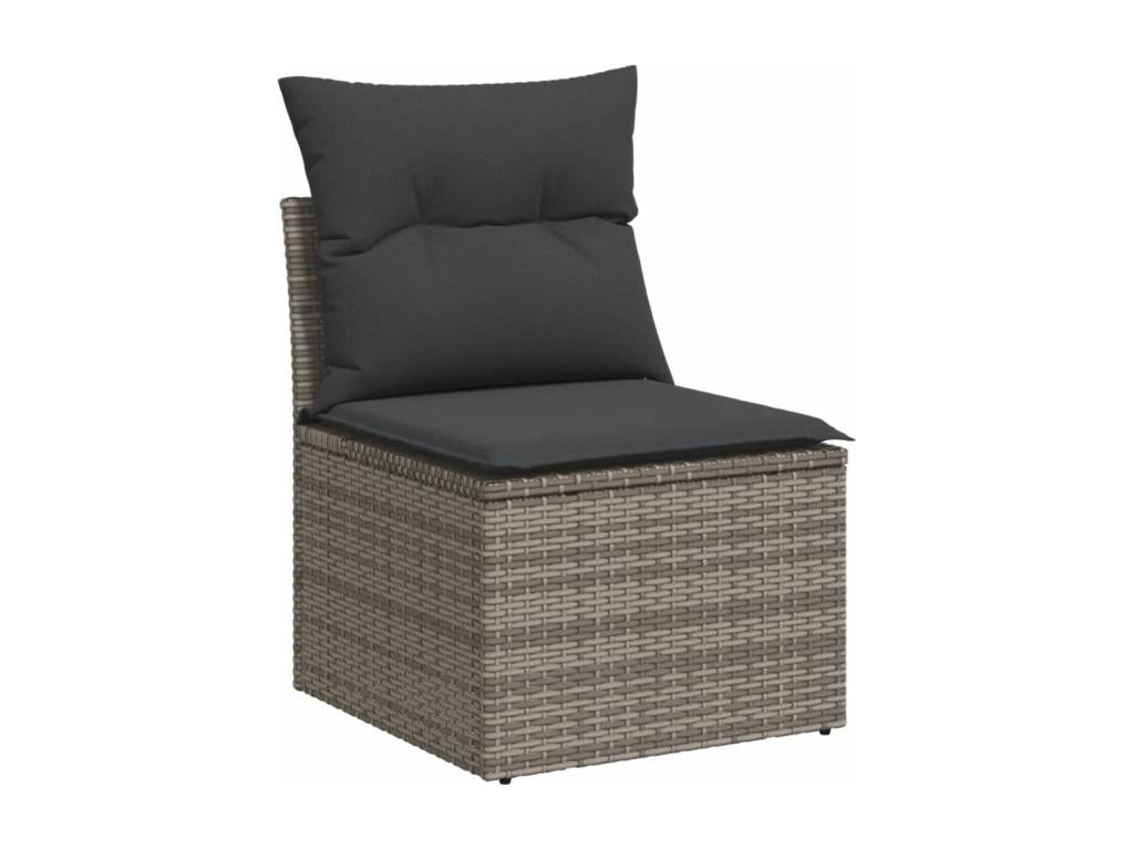 Woven Resin, Outdoor Furniture Set, Gray