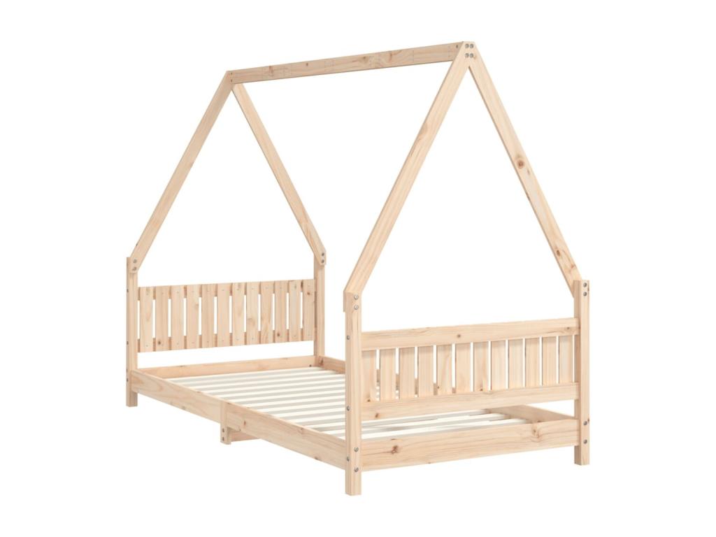 Pine Wood Bed Frame