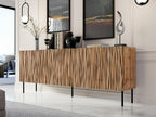 Oak Wood, Sideboard, 75 X 190 cm, Brown
