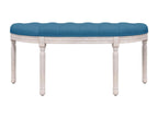 Velvet, Bench, 110.5 X 45 X 49 cm, Blue