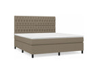 Fabric, Bed Base, White