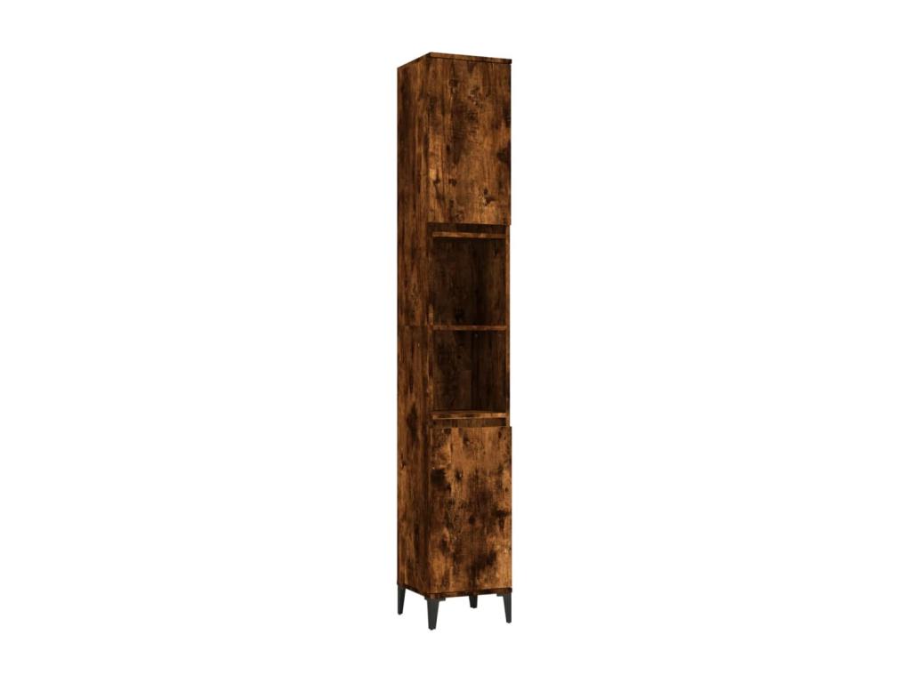 Oak Wood, Wardrobe, 30 X 30 X 190 cm, Brown