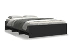 Bed Frame, 120 X 200 cm, Black