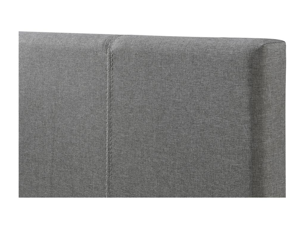 Fabric, Trundle Bed, 90 X 190 cm, Gray