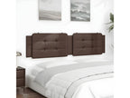 Faux Leather, Headboard, Brown