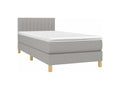 Fabric, Bed Base, White