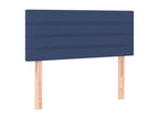 Fabric, Headboard, 100 X 5 X 78/88 cm, Blue