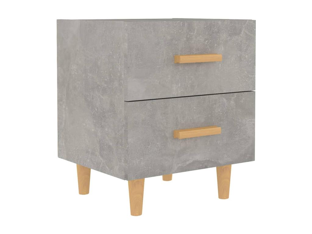 Nightstand, 40 X 35 X 47.5 cm, Gray