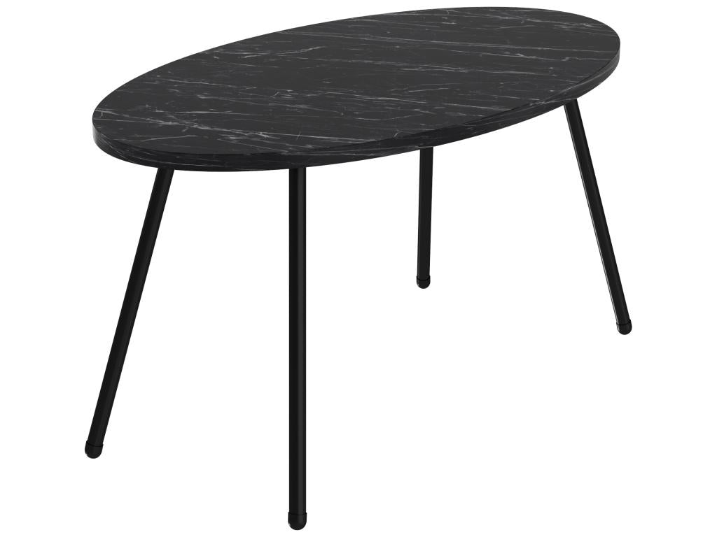 Coffee Table, 43 X 90 X 50 cm, Black