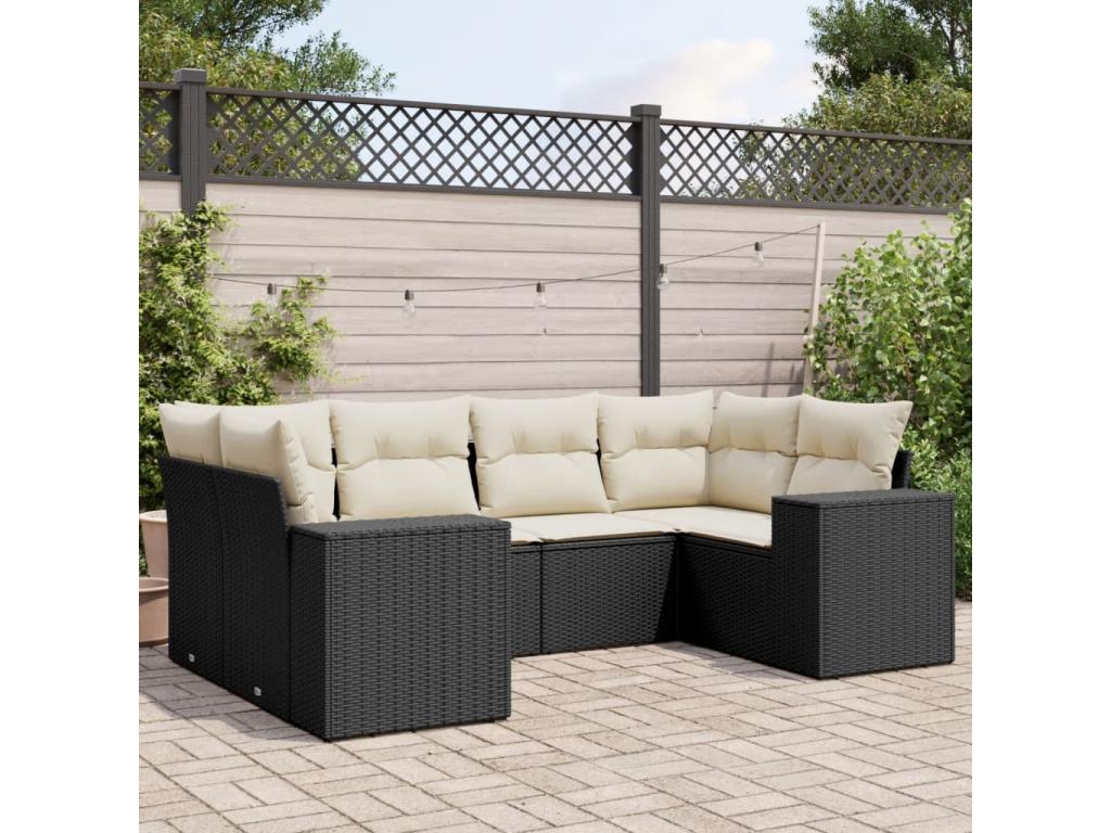 Woven Resin, Outdoor Furniture Set, Black