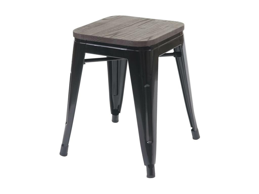 Metal, Stool, Black