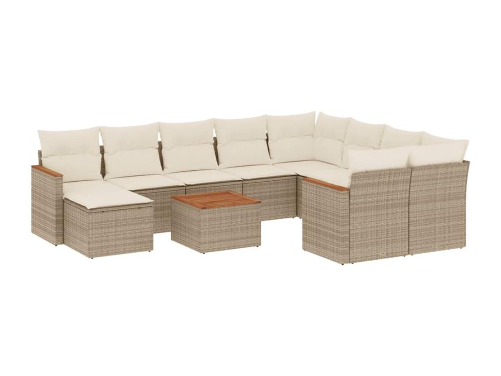 Woven Resin, Outdoor Furniture Set, Beige