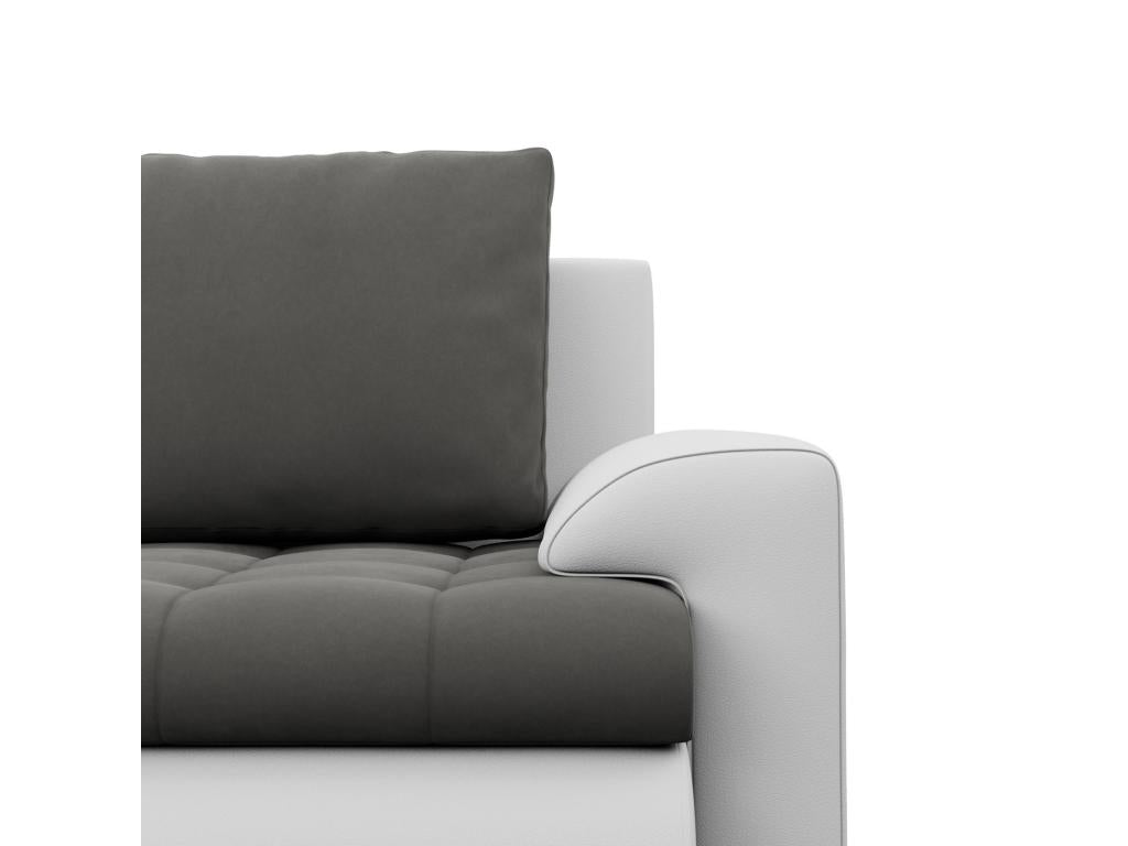 Sectional Sofa, Gray And Dark