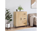 Oak Wood, Sideboard, 69.5 X 34 X 90 cm, Brown
