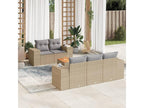 Woven Resin, Outdoor Furniture Set, Beige