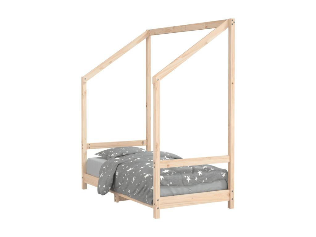 Pine Wood Bed Frame