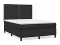 Faux Leather, Bed Base, White