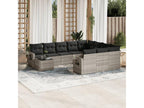 Woven Resin, Outdoor Furniture Set, Gray