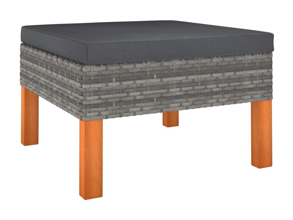 Woven Resin, Outdoor Furniture Set, Gray