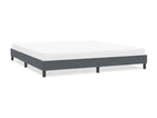 Velvet, Bed Frame, 200 X 210 cm, Gray