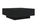 Coffee Table, 80 X 80 X 31 cm, Black