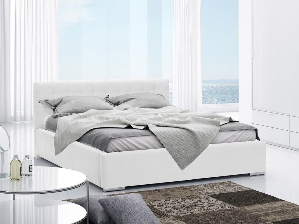 Bed Base, 158 X 222 X 92 cm, White