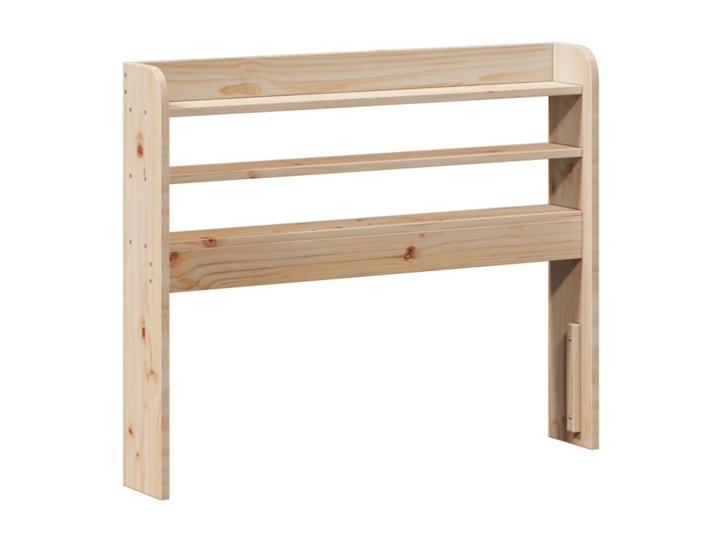 Pine Wood, Bed Frame, 90 X 200 cm, Brown