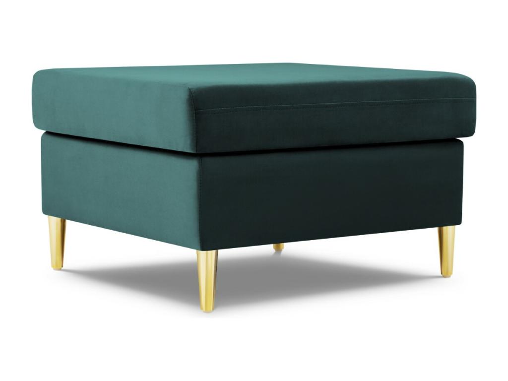 Velvet, Ottoman, 70 X 70 X 45 cm