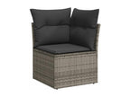 Woven Resin, Outdoor Furniture Set, Gray