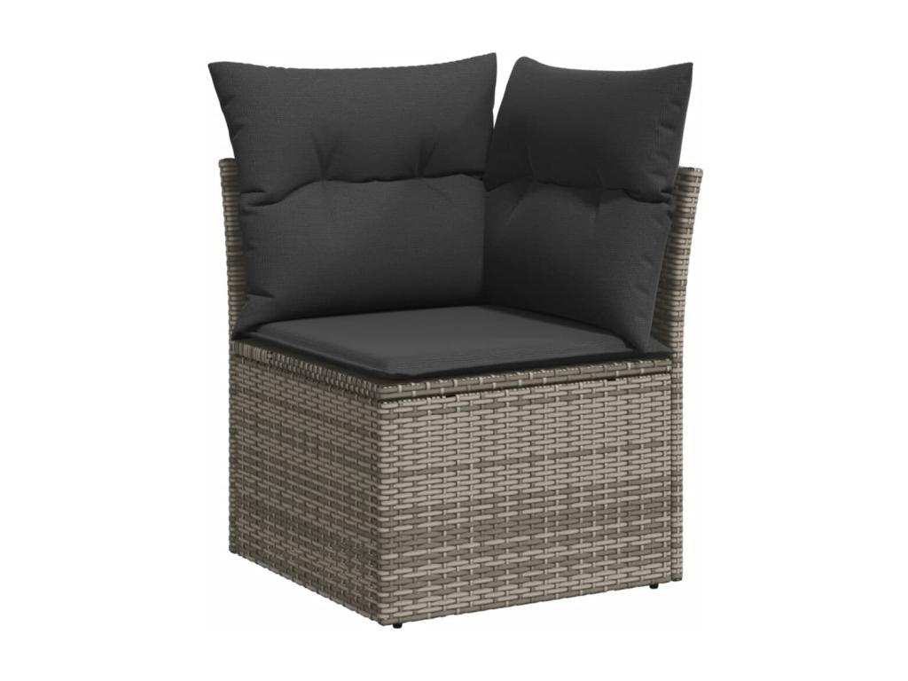 Woven Resin, Outdoor Furniture Set, Gray